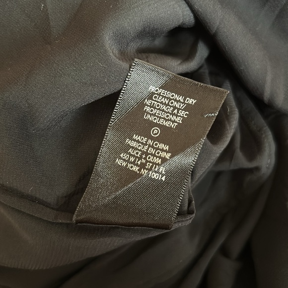 Alice + Olivia Emerald Green Shanel Animal Print Maxi Dress Sz 0 - Picture 8 of 8